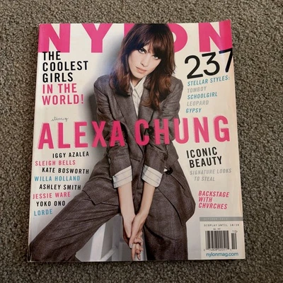 Nylon Magazine Alexa Chung October 2013 Foto 1 de 4
