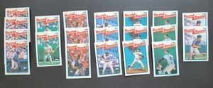 1989 Topps Record Breaker💥2 Complete Sets++ Boggs, Carter, Dawson - 20 Card Lot - Picture 1 of 1