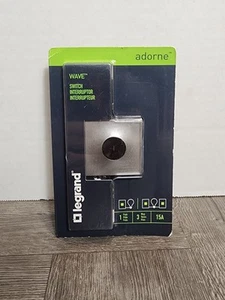 LEGRAND ADORNE WAVE 15 AMP 1 POLE 3 WAY TOUCH LESS LIGHT SWITCH ASWV1532M2 MAGN - Picture 1 of 2