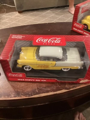 JOHNNY LIGHTNING COCA-COLA 1955 CHEVY BEL AIR 1:18 SCALE DIE CAST - Image 1 of 4