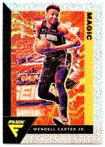2020-21 Panini Flux Silver Mojo Prizm Wendell Carter Jr. Orlando Magic #127