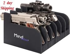Gun Safe Rack Storage Accessories Holder Modular Display Case Pistols Organizer