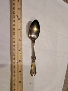 Antique 1847 Rogers Bros A1 Silverplate Spoon – Persian Pattern (1871) – 5.825" - Picture 1 of 6