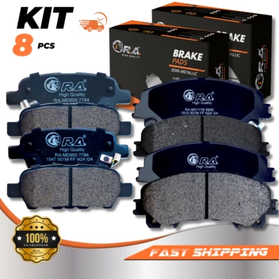 Pastillas de freno de disco delanteras y traseras para Infiniti QX50 2016 2017 3,7 L V6 Foto 1 de 4