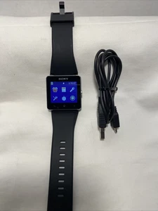SONY SMART Watch SW2 For Android Bluetooth with Charging Cord -Used - Picture 1 of 15
