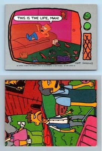 This Is The Life #80 The Simpsons 1990 Topps Trading Card - Picture 1 of 1