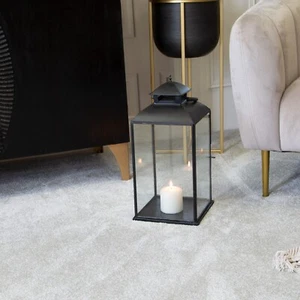 Small Black Candle Holder Lantern - Picture 1 of 3