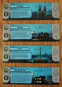 Under Falling Skies Promo City Tile Praga Kyiv Essen Cullompton CGE Giochi - Foto 1 di 9