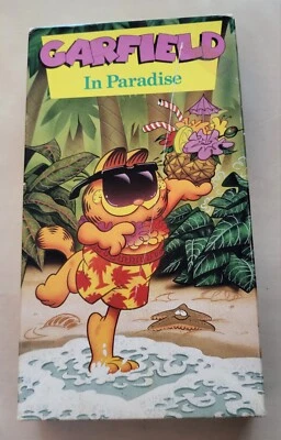 Garfield in Paradise VHS CBS Video 1992 — 第 1/3 张图片