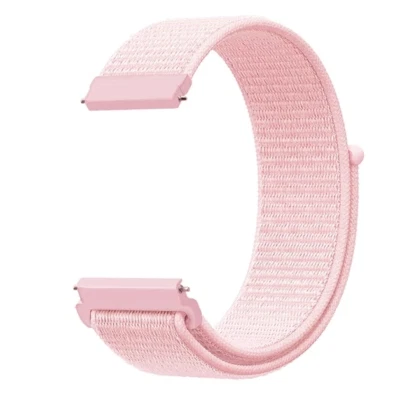 Pulseira de relógio 20mm 22mm tecido nylon esporte loop pulseira com pinos de mola de liberação rápida - Imagem 1 de 4