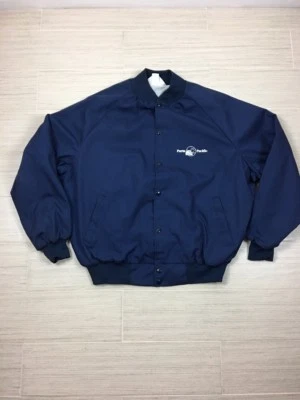 Chaqueta vintage Pacific Parts talla XXLarge azul  Foto 1 de 4