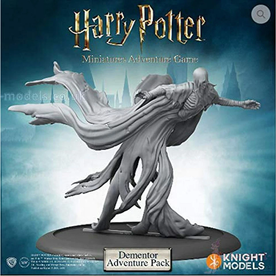 Harry Potter HPMAG12 Dementor (Adventure Pack) Knight Models Miniature Wraith  - Image 1 of 1