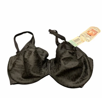Sujetador con aros moldeado negro completo y hermoso Sears talla 34D EE. UU. Foto 1 de 4