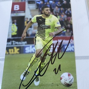 Nahki Wells Huddersfield Town Bradford City Bristol Signed Photo
