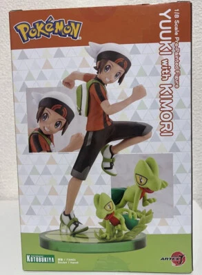 Japan Authentic Pokemon ARTFX J Brendan with Treecko Figure - Image 1 of 4