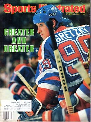 1984 1/23 Sports Illustrated magazine hockey Wayne Gretzky, Edmonton Oilers GOOD - Image 1 of 4