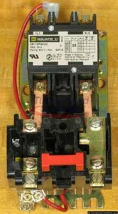 Square D 8911DPSO22V14 Starter, 25 FLA, einphasig, 24 VAC Coil, NEU! - Bild 1 von 2