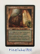 MTG - CABAL COFFERS x 1 - TORMENT - MAGIC GATHERING - SEE PICS - VLP - NICE CARD