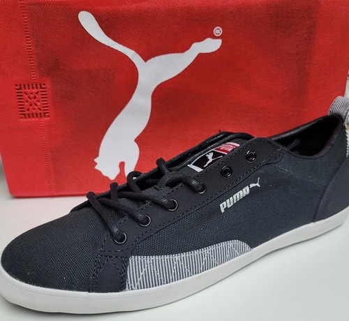 Puma Sneakers scarpe unisex nere slim court CVS gesso taglia 40 nuove