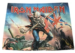 Iron Maiden The Trooper Fabric Cloth Poster Flag Banner Tapestry 2005 Italy - Picture 1 of 6