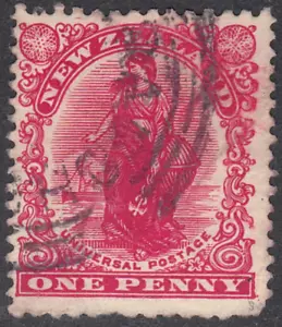 1908 New Zealand SC# 129 - Commerce - Used - Picture 1 of 2