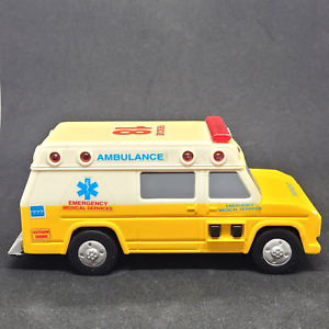Funrise Rescue 18 Emergency Vehicle Ambulance Vintage Toy, Lights & Sounds Work