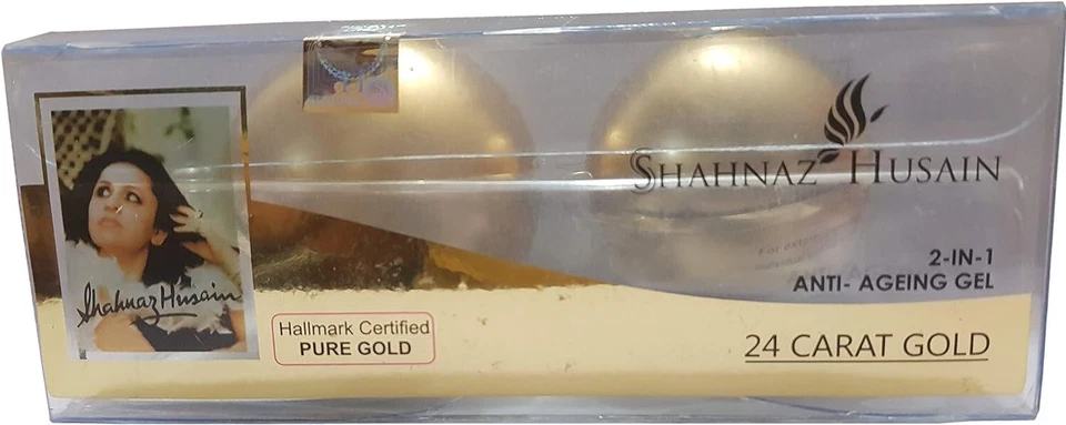 Shahnaz Husain 24 Carat Gold 2 in s1 Anti Ageing Gel, Cream, 40 gm - image 1 of 3