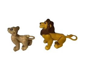 1994 Burger King The Lion King; 3” Mufasa & 2.5” Nala Figures - Picture 1 of 4