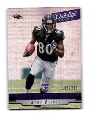 2019 Panini Prestige  Miles Boykin  RC 266 - Image 1 of 2
