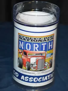2001 Street Rod Nationals Kalamazoo Michigan NSRA 22th Annual Beer Mug 6.5" Inch - Picture 1 of 2