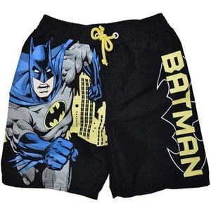 NEW DC COMICS BATMAN BOYS BOARDIE BOARDSHORTS SHORTS SIZE 1,2,3 - Picture 1 of 1
