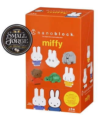Nanoblock Mininano - MIFFY, Volume 1, all 6 models of the set, NBMC-27S, NEW - Image 1 of 4