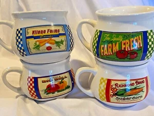 Juego de 4 tazas de sopa Dat'l Do-It (cada una tiene capacidad para 1 3/4 taza de sopa) - Imagen 1 de 2