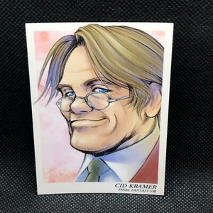 Cid Kramer #219 FINAL FANTASY 8 Ⅷ Art Museum SQUARE Card japanese F/S
