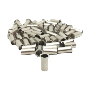 Lot of 50 Midland 38037 Stainless Steel Insert, ø1/2in Tube OD, 150psi - Picture 1 of 5