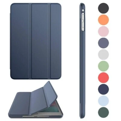 For iPad 11/10/9/8/7/6/5th Mini Pro Air 2025 Smart Flip PU Leather Case Cover - Image 1 of 4