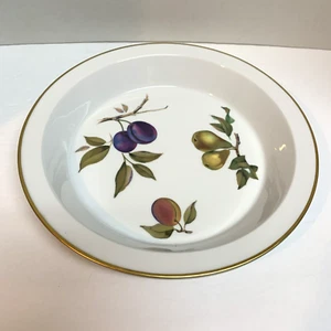 Royal Worcester Evesham Gold, Pie Baking / Serving Dish 10 1/4" - Picture 1 of 3