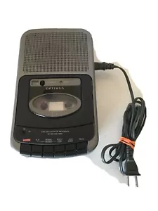 Optimus CTR-109 Portable AC DC Cassette Recorder Player Batteries - Picture 1 of 8