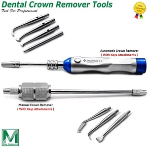 Advanced Dental Crown & Bridge Removal Kit – Manual and Automatic Tools Set - Picture 1 of 9