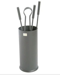 LINEA STYLE CRUCCOLINI SET CAMINO in ferro con secchiello - Imagen 1 de 2