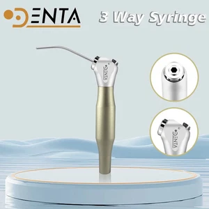 Golden 3-Way Syringe Handpiece w/ 2 Tips & Tubes for KAVO SIRONA FONA Dental - Picture 1 of 11