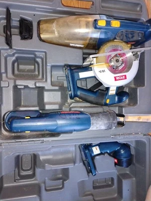 Ryobi ONE+ 18V Cordless 5-Tool Set NEW 18v 4aH Bat & Charger, 2 NEW blades WORKS - Image 1 of 4