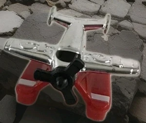 Micro Machines Ocean Flyer Airplane McDonalds Plane Happy Meal Toy 8 Cake Topper - Picture 1 of 3