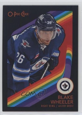 2023-24 O-Pee-Chee Retro Black Border /100 Blake Wheeler #276 - Image 1 of 2