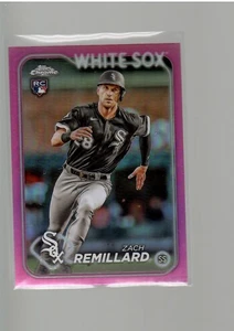 ZACH REMILLARD PINK REFRACTOR 2024 TOPPS CHROME BASEBALL - Picture 1 of 2