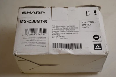 Tóner negro Sharp MXC30NTB A3MXC3NTB1 Foto 1 de 4