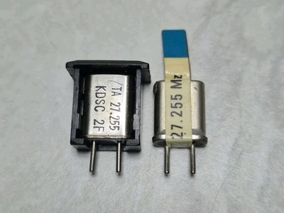 Radio Control RC AM 27MHz Crystals Matching Pair X-Tal Vintage Acoms Radio Gear - Image 1 of 4