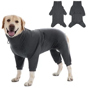 Acogedora chaqueta para perro - Abrigo de cuerpo completo de invierno, suéter cálido, pijama polar, térmico... - Imagen 1 de 7