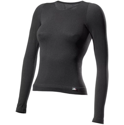 Maglia Intimo Tecnico da Donna Sixs F-TS2 Black - Imagen 1 de 4