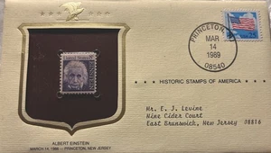 First Day Cover commemorating Albert Einstein First stamp. - Picture 1 of 3